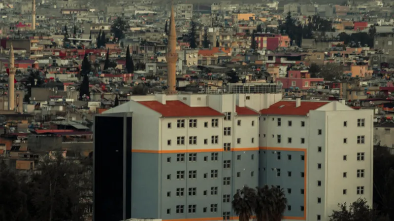 Adana şehir merkezinde apartmanlar